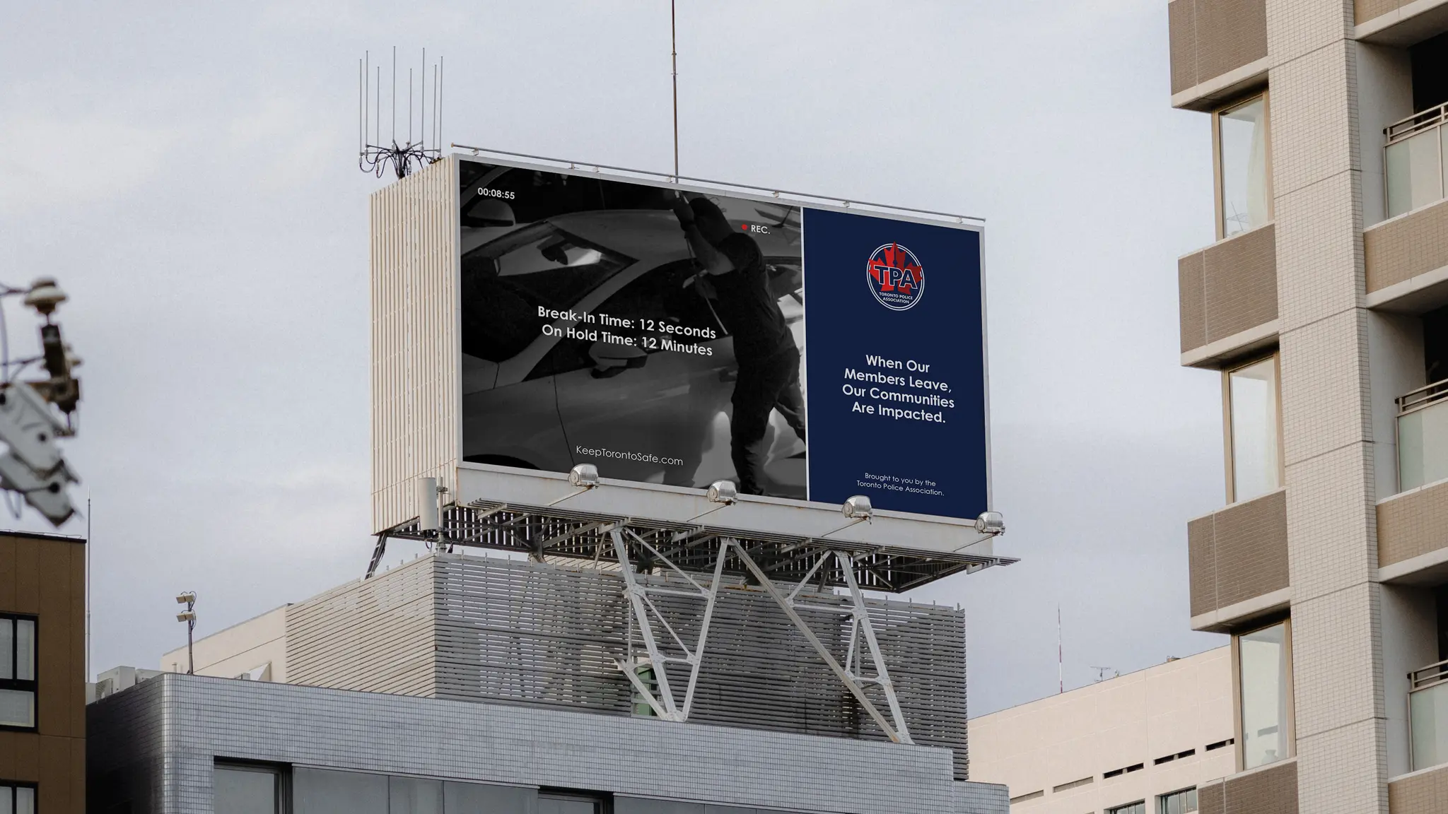 Toronto Police Association Billboard