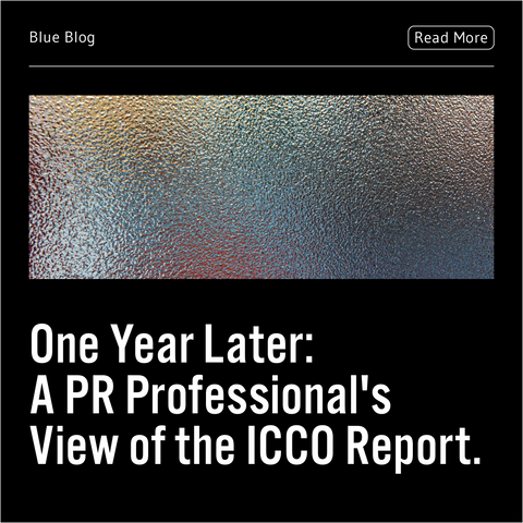 One Year Later: A PR Professional's View of the ICCO Report