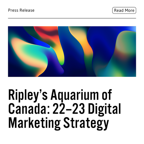 Ripley’s Aquarium of Canada Taps Blue Door Agency To Lead its 2022-2023 Digital Marketing Strategy